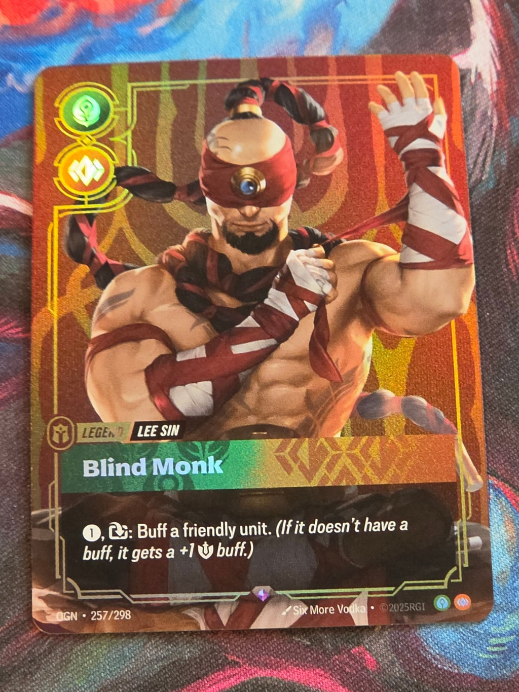 Lee Sin, Blind Monk - 257/298 - Origins - Rare - NM