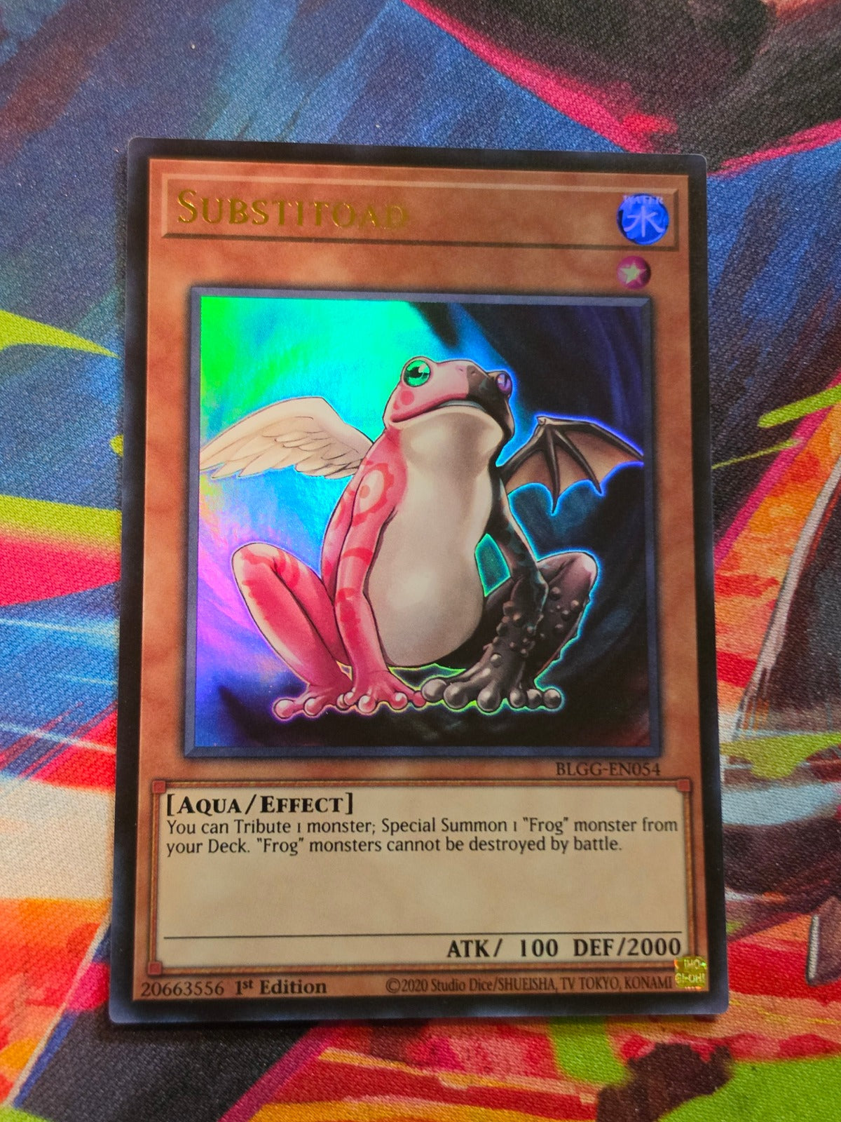 Substitoad Ultra Rare Battles of Legend: Glorious Gallery BLGG-EN054 LP