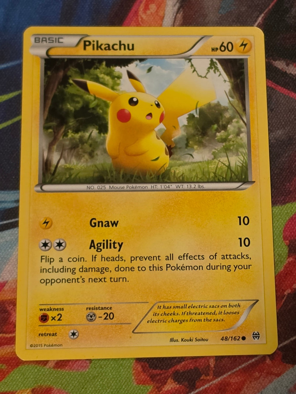 Pikachu Common XY - BREAKthrough 48/162 NM