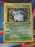 Nidoran F 1st Edition Common Jungle 57/64 MP Pokemon