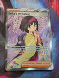 Erika's Invitation Ultra Rare Scarlet & Violet 151 196/165 NM Pokemon