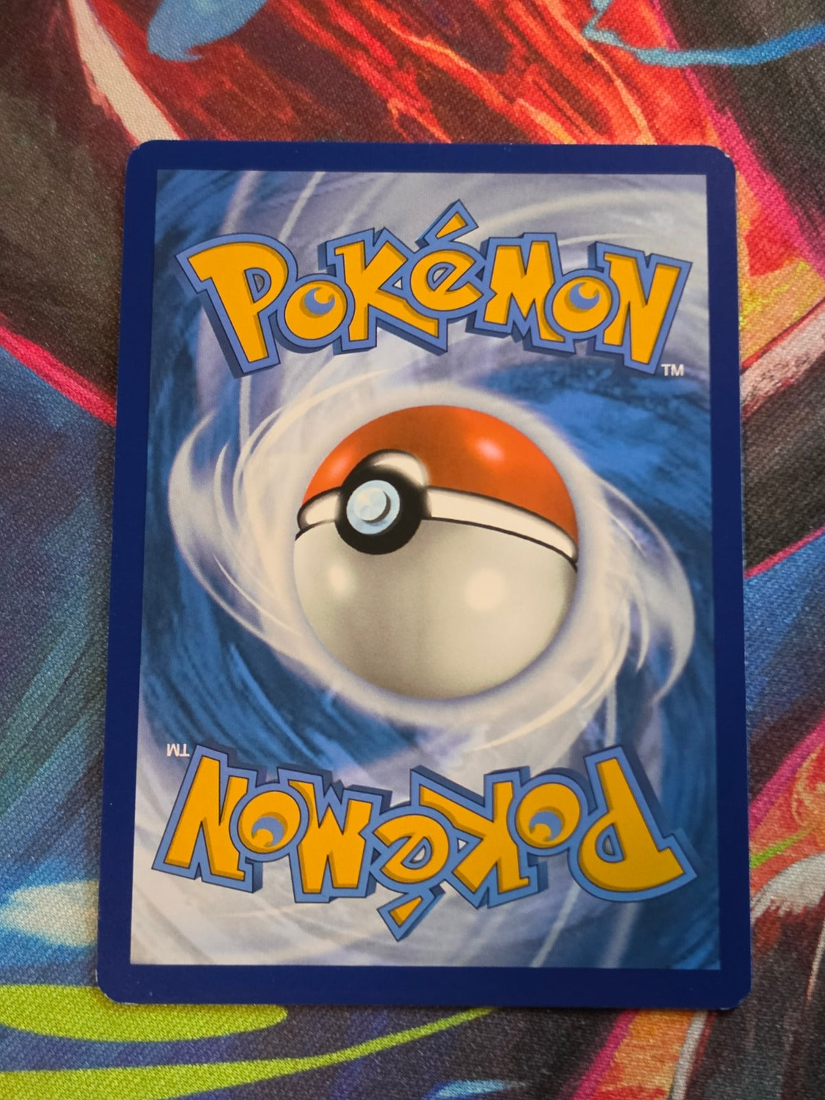 Larvitar (Master Ball Pattern) Common Prismatic Evolutions 047/131 NM Pokemon (Back)