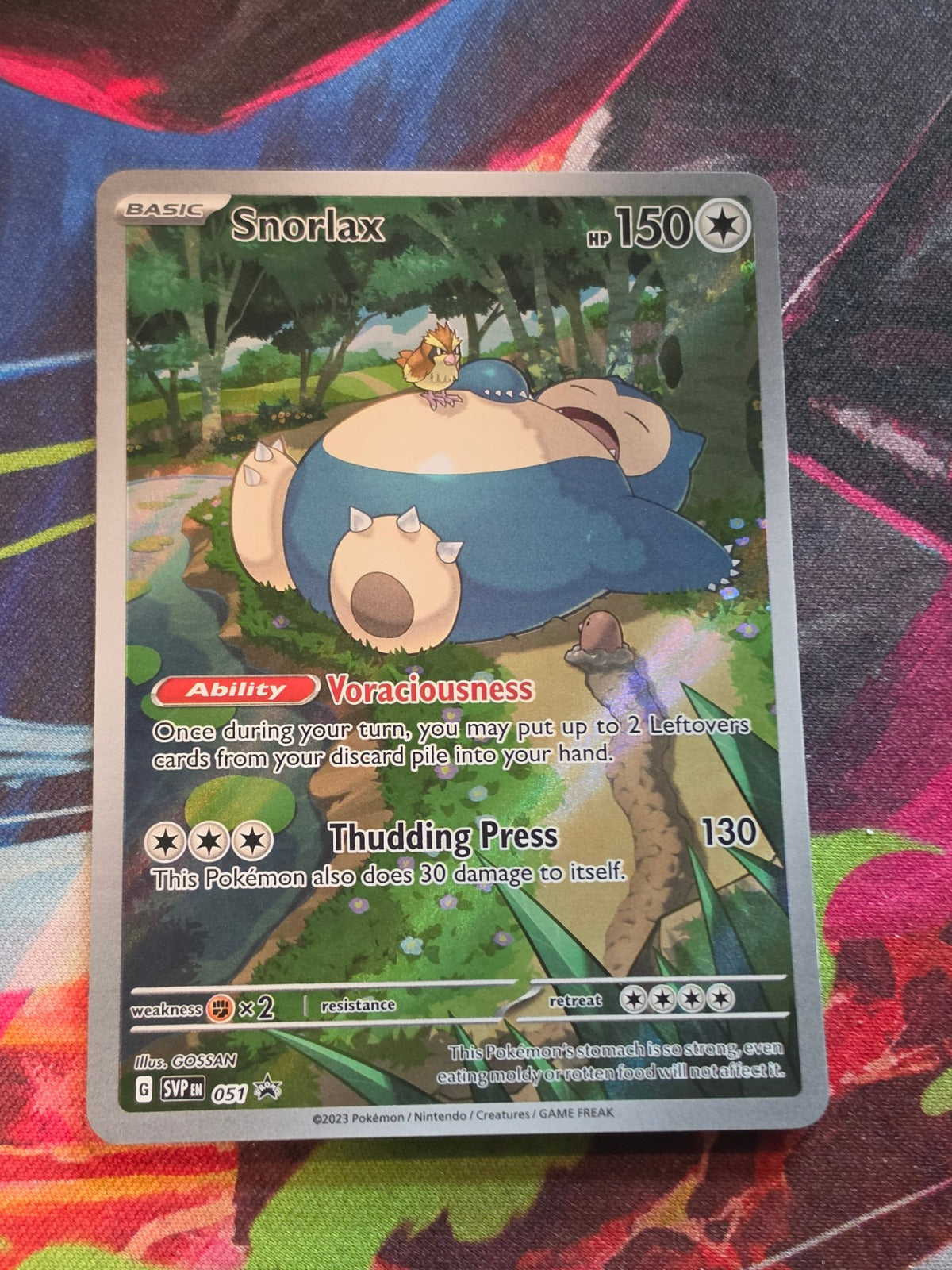 Snorlax Promo SV: Scarlet & Violet Promo Cards 051 NM Pokemon