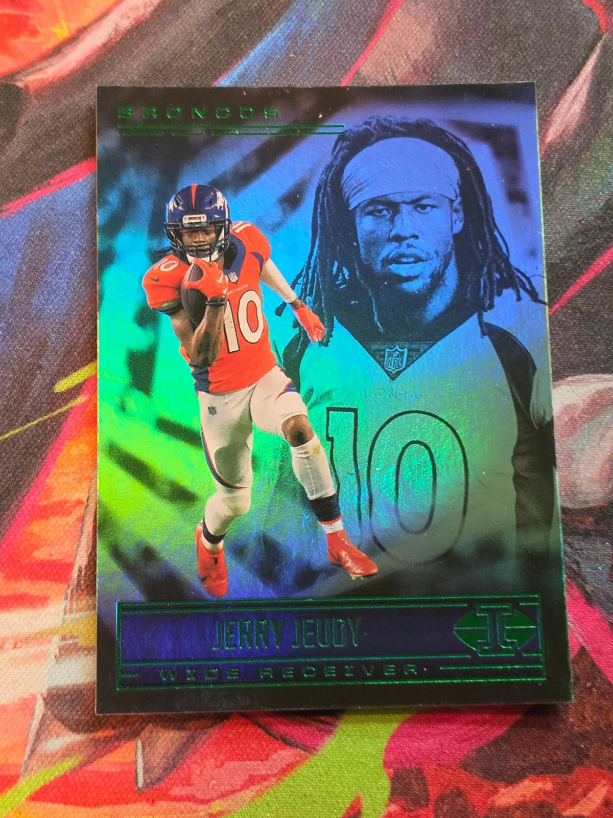Jerry Jeudy 2021 Panini Illusions 23 NM Football