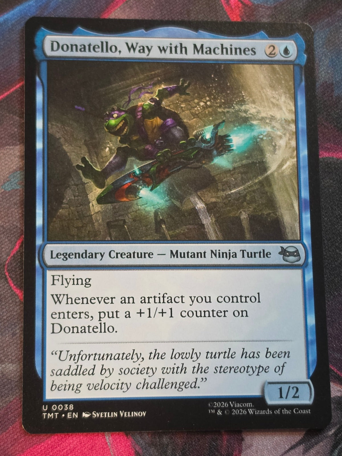 Donatello, Way with Machines - 38 - Teenage Mutant Ninja Turtles - U - NM MTG
