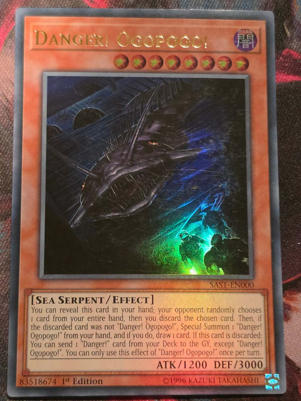 Danger! Ogopogo! Ultra Rare Savage Strike SAST-EN000 LP