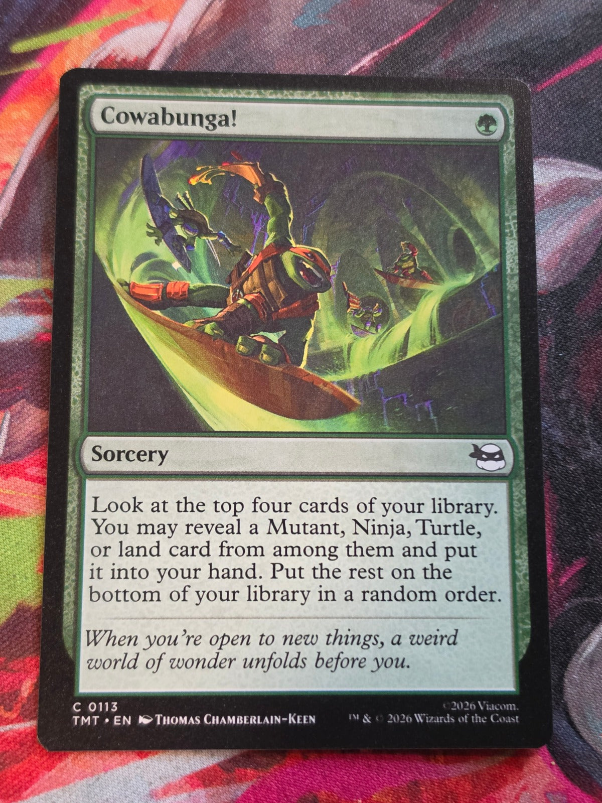 Cowabunga! - 113 - Teenage Mutant Ninja Turtles - C - NM MTG