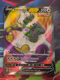 Tornadus V (Full Art) Ultra Rare SWSH06: Chilling Reign 184/198 NM Pokemon