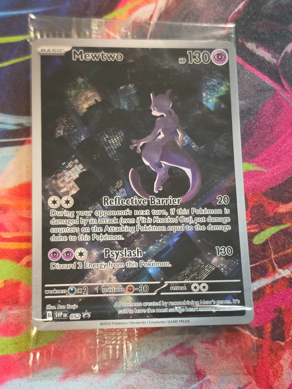 Mewtwo Promo SV: Scarlet & Violet Promo Cards 052 NM SEALED Pokemon