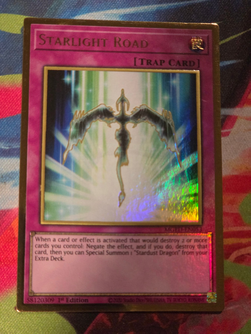 Starlight Road Premium Gold Rare Maximum Gold: El Dorado MGED-EN053 1st Edition LP Yu-Gi-Oh!
