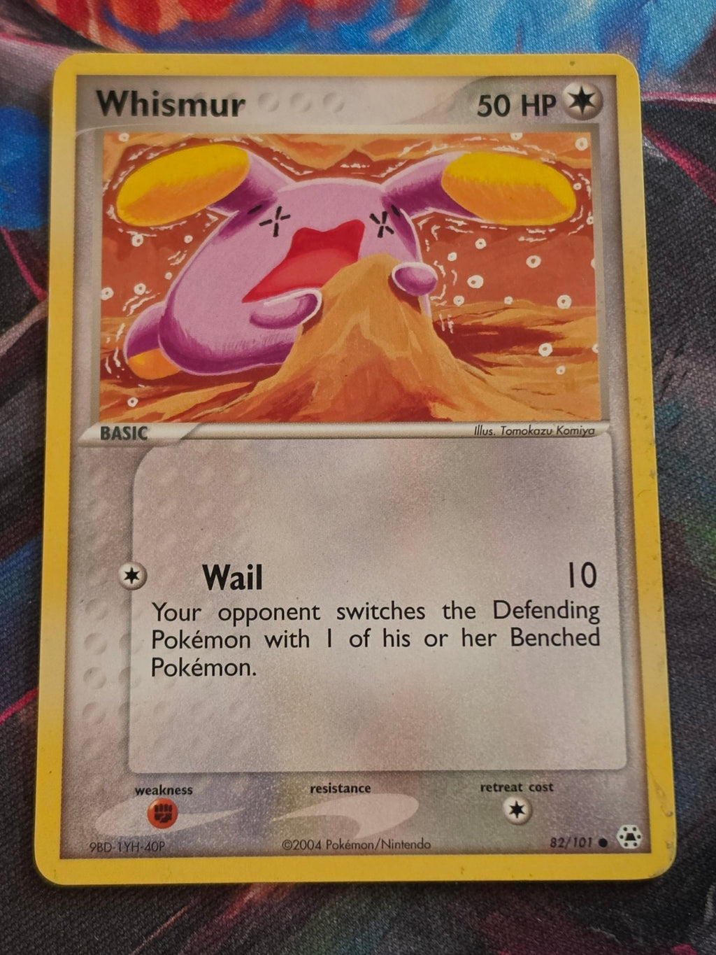 Whismur - 82/101 - EX Hidden Legends - Common - LP - Pokemon