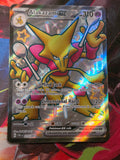 Alakazam ex Shiny Ultra Rare Paldean Fates 215/091 NM Pokemon