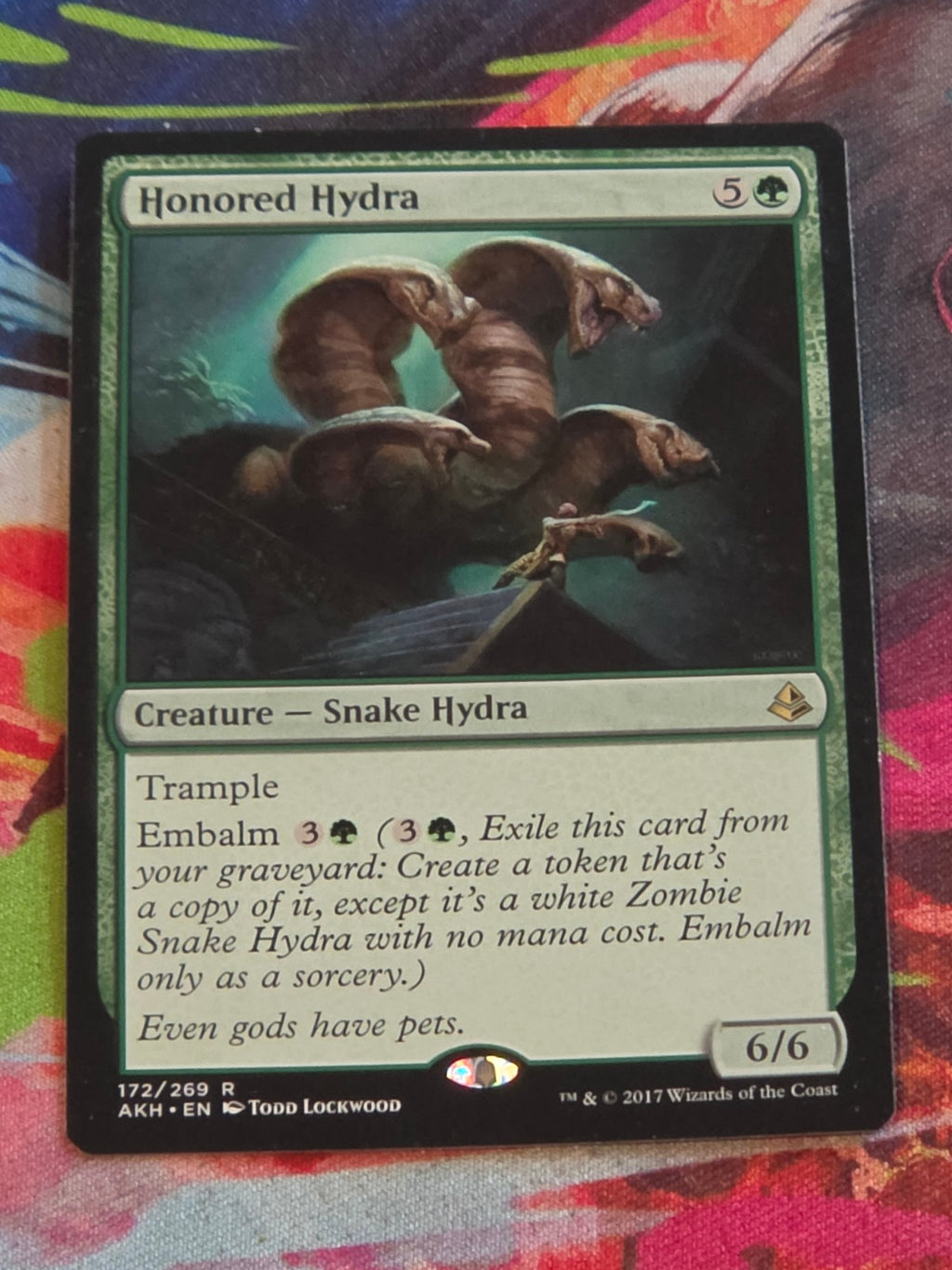 Honored Hydra - 172 - Amonkhet - Rare - LP - MTG