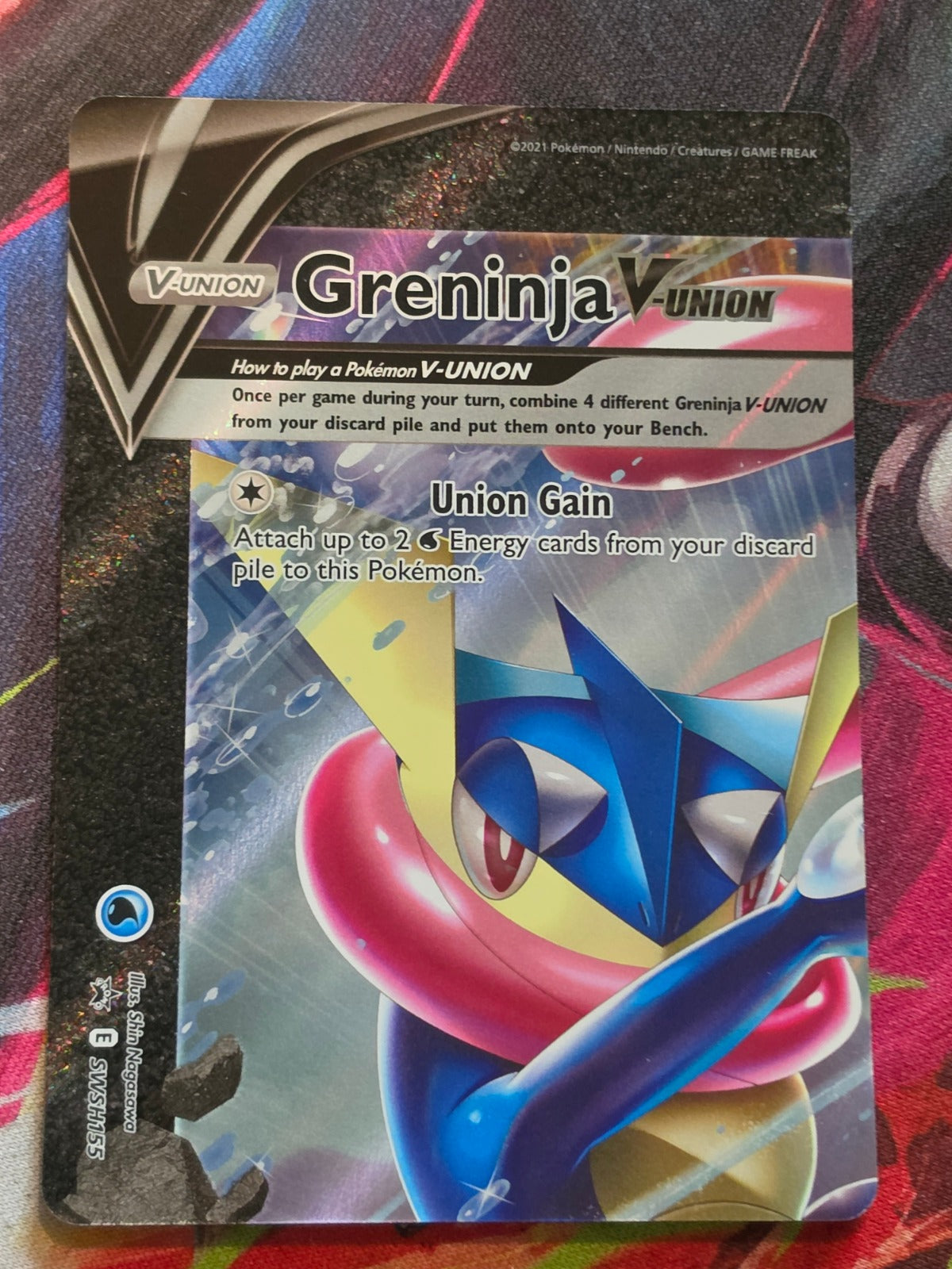 Greninja V-UNION Promo SWSH: Sword & Shield Promo Cards SWSH155 NM Pokemon