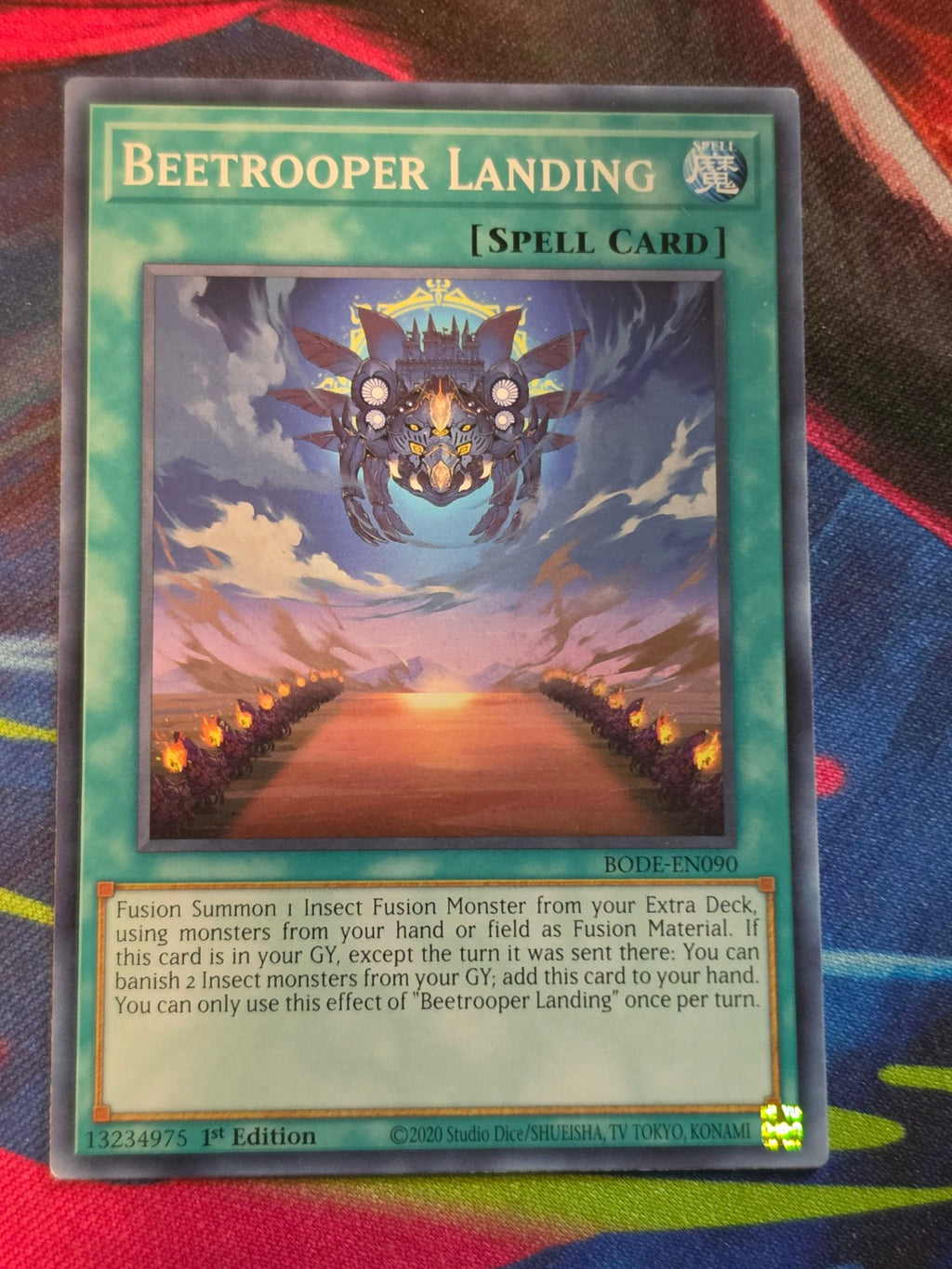 Beetrooper Landing Common Burst of Destiny BODE-EN090 LP