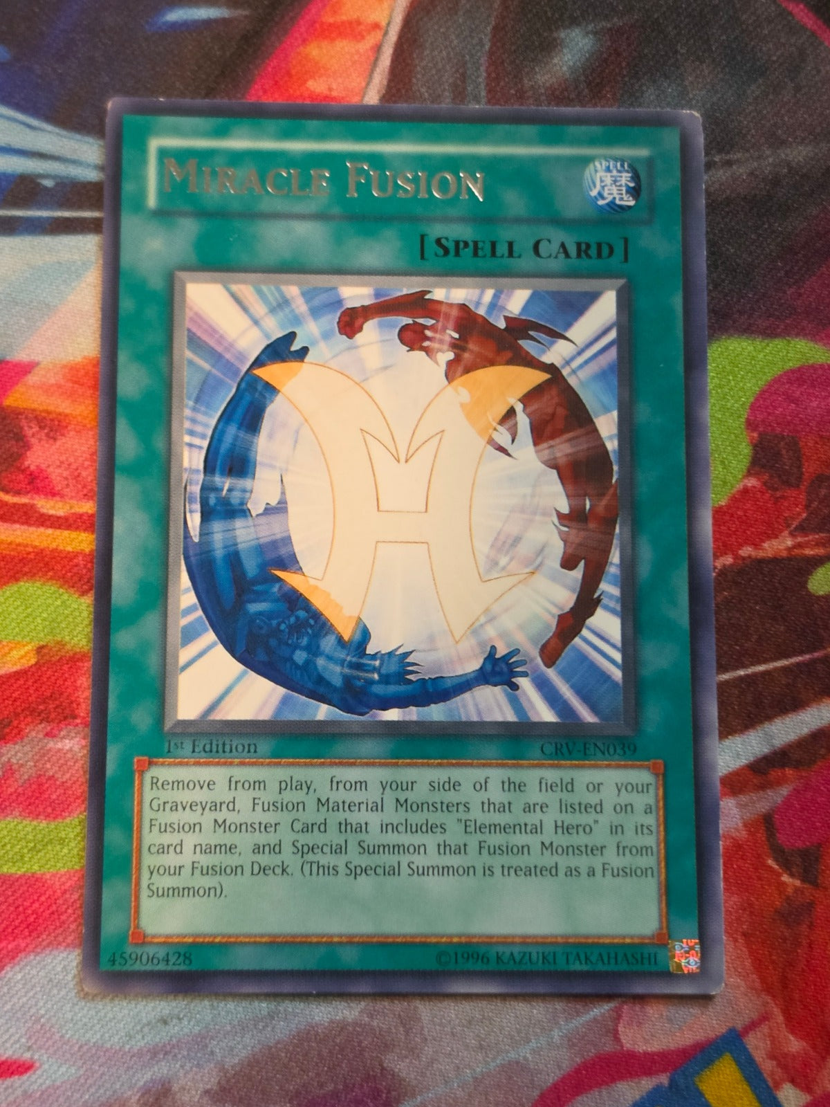 Miracle Fusion Rare Cybernetic Revolution CRV-EN039 LP