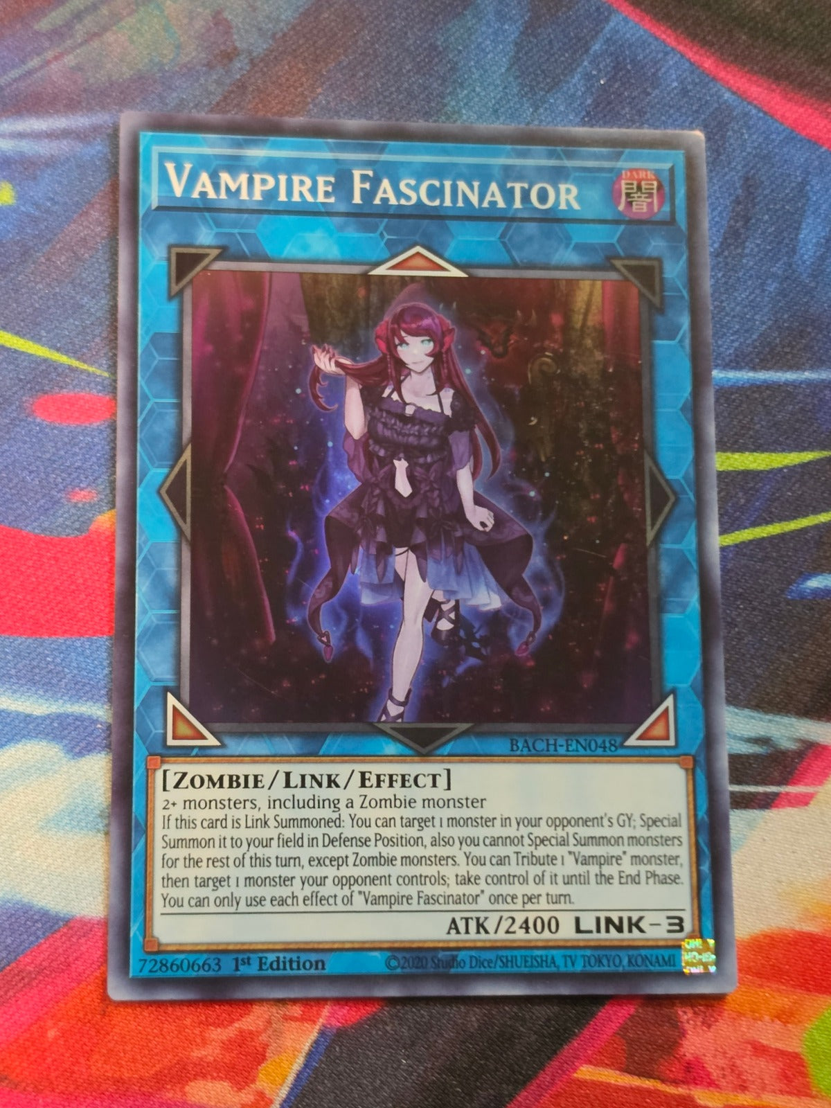 Vampire Fascinator Super Rare Battle of Chaos BACH-EN048 LP