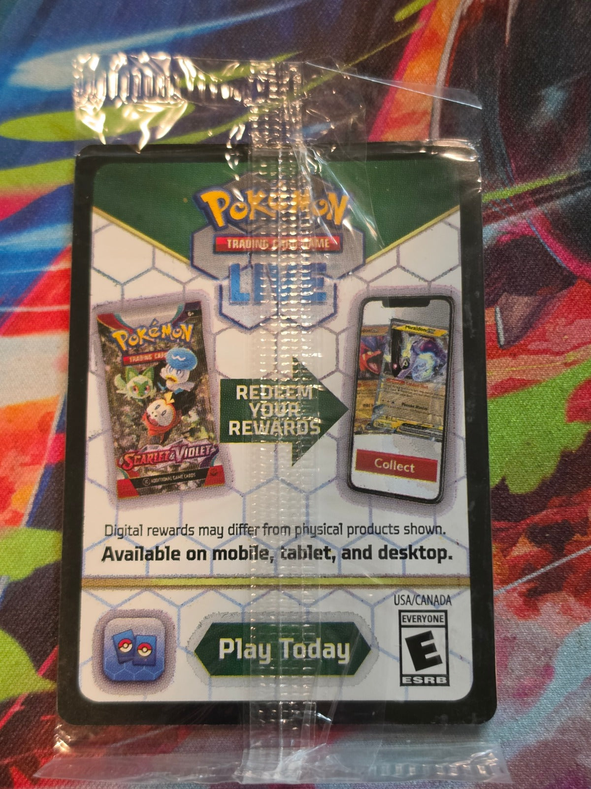 Glaceon ex (Holiday Calendar) Double Rare Miscellaneous Cards & Products 026/131 NM SEALED Pokemon (Back)