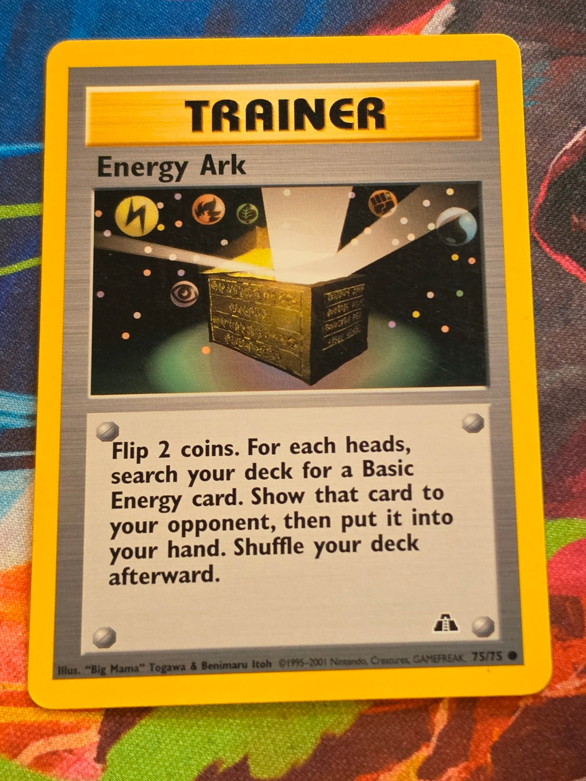 Energy Ark - 75/75 - Neo Discovery - Common - Unlimited - NM-/LP+ Pokemon