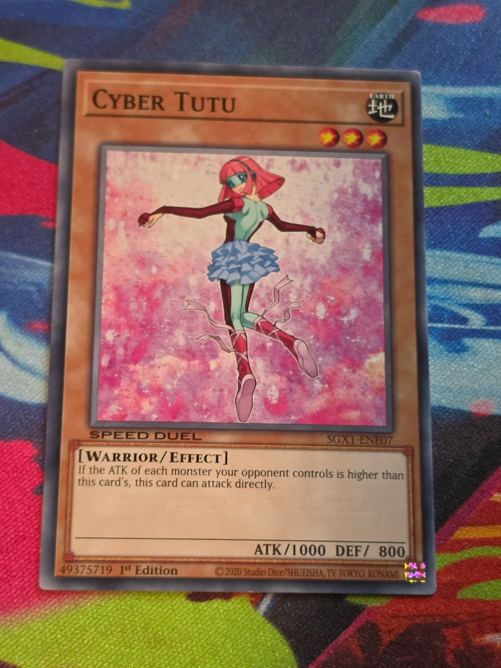 Cyber Tutu Common Speed Duel GX: Duel Academy Box SGX1-ENE07 1st Edition 1st Edition LP Yu-Gi-Oh!