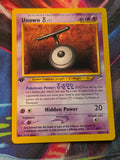 Unown [T] - 088/105 - Neo Destiny - Common - 1st Edition - LP Pokemon