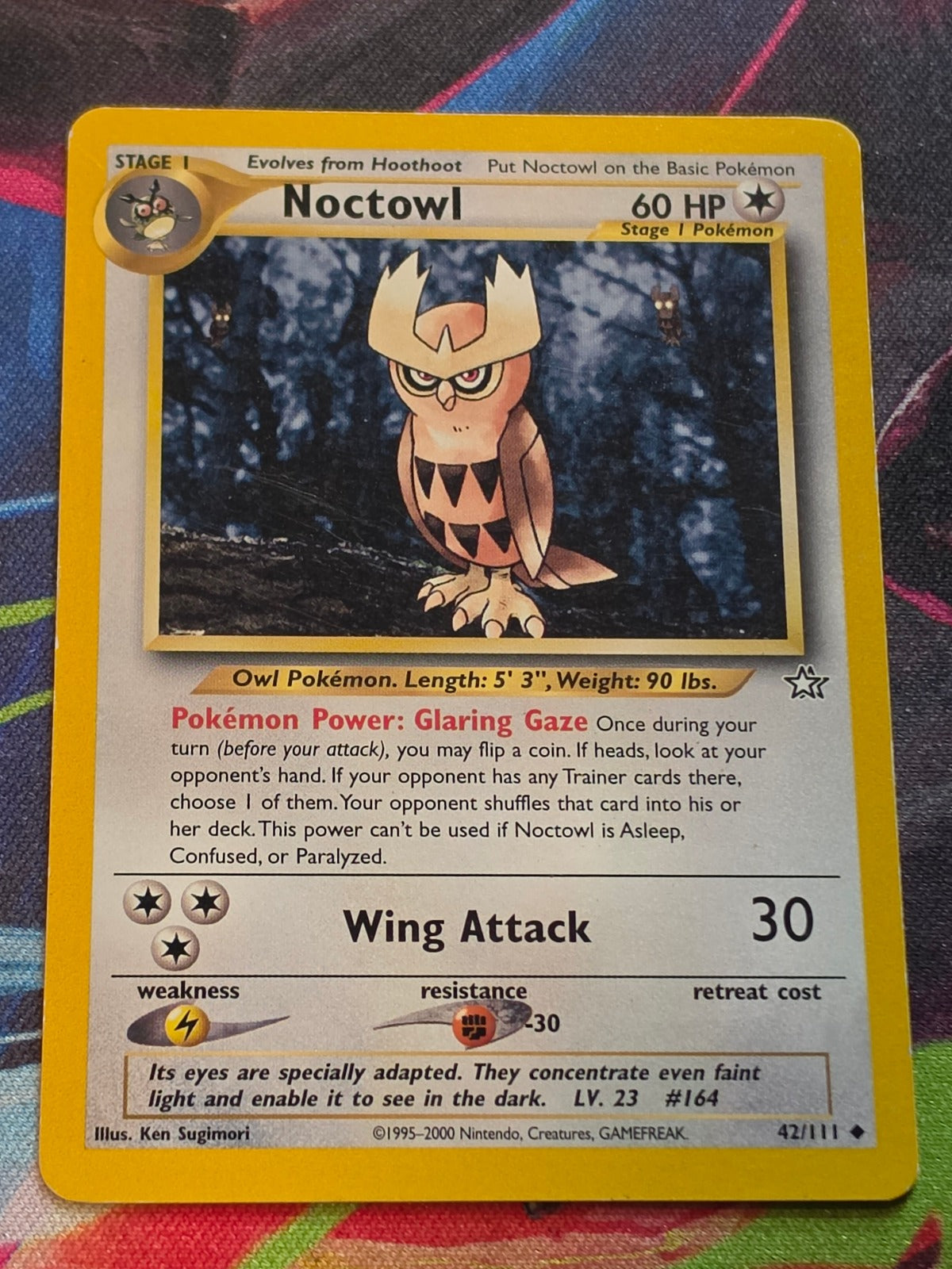 Noctowl - 042/111 - Neo Genesis - Uncommon - Unlimited - NM-/LP+ Pokemon