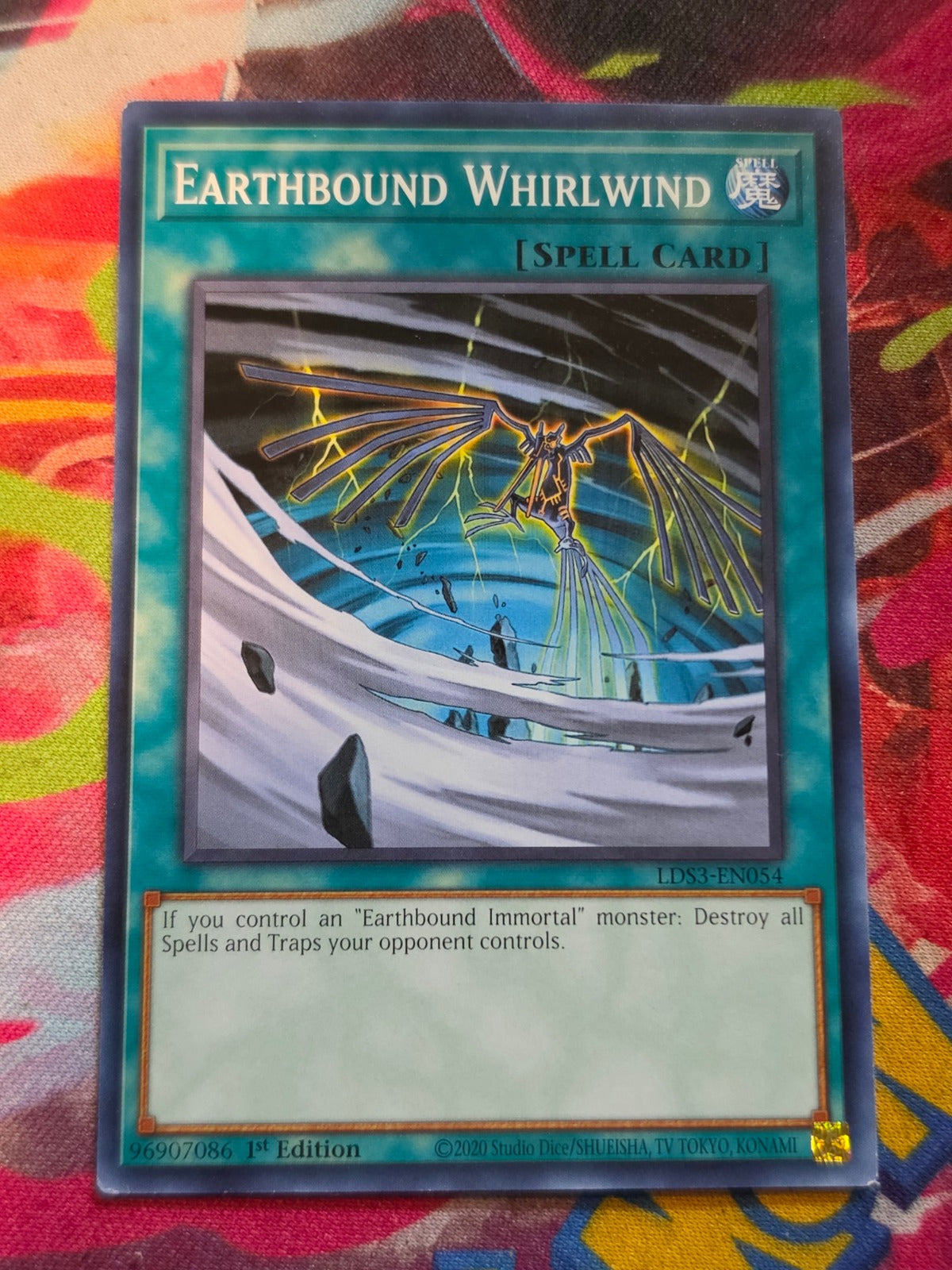 Earthbound Whirlwind Common Legendary Duelists: Season 3 LDS3-EN054 LP