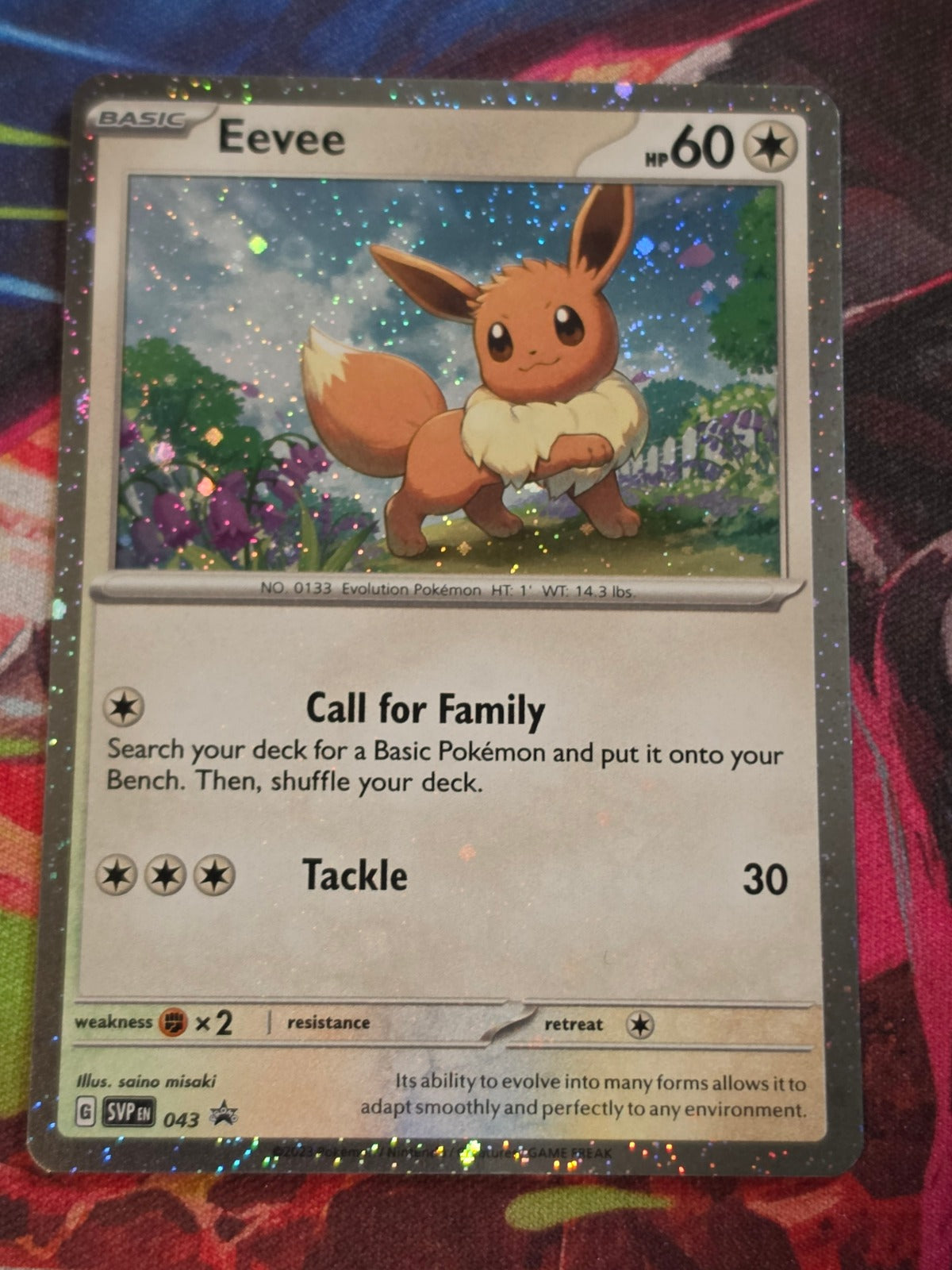Eevee - 043 - SV: Scarlet & Violet Promo Cards - Promo - NM Pokemon