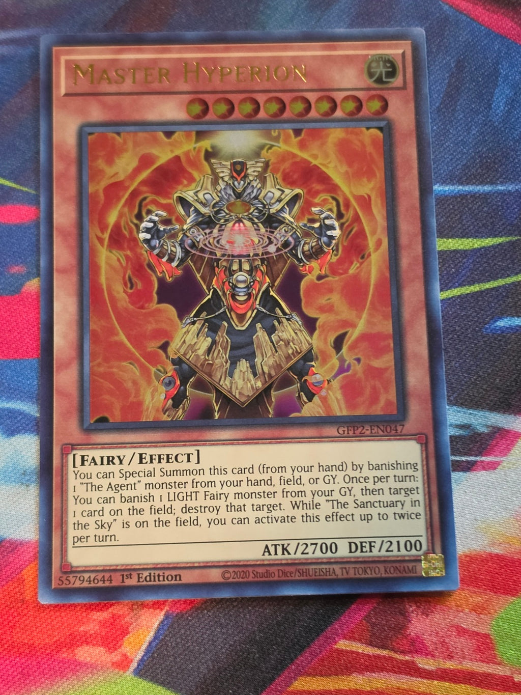 Master Hyperion Ultra Rare Ghosts From the Past: The 2nd Haunting GFP2-EN047 LP