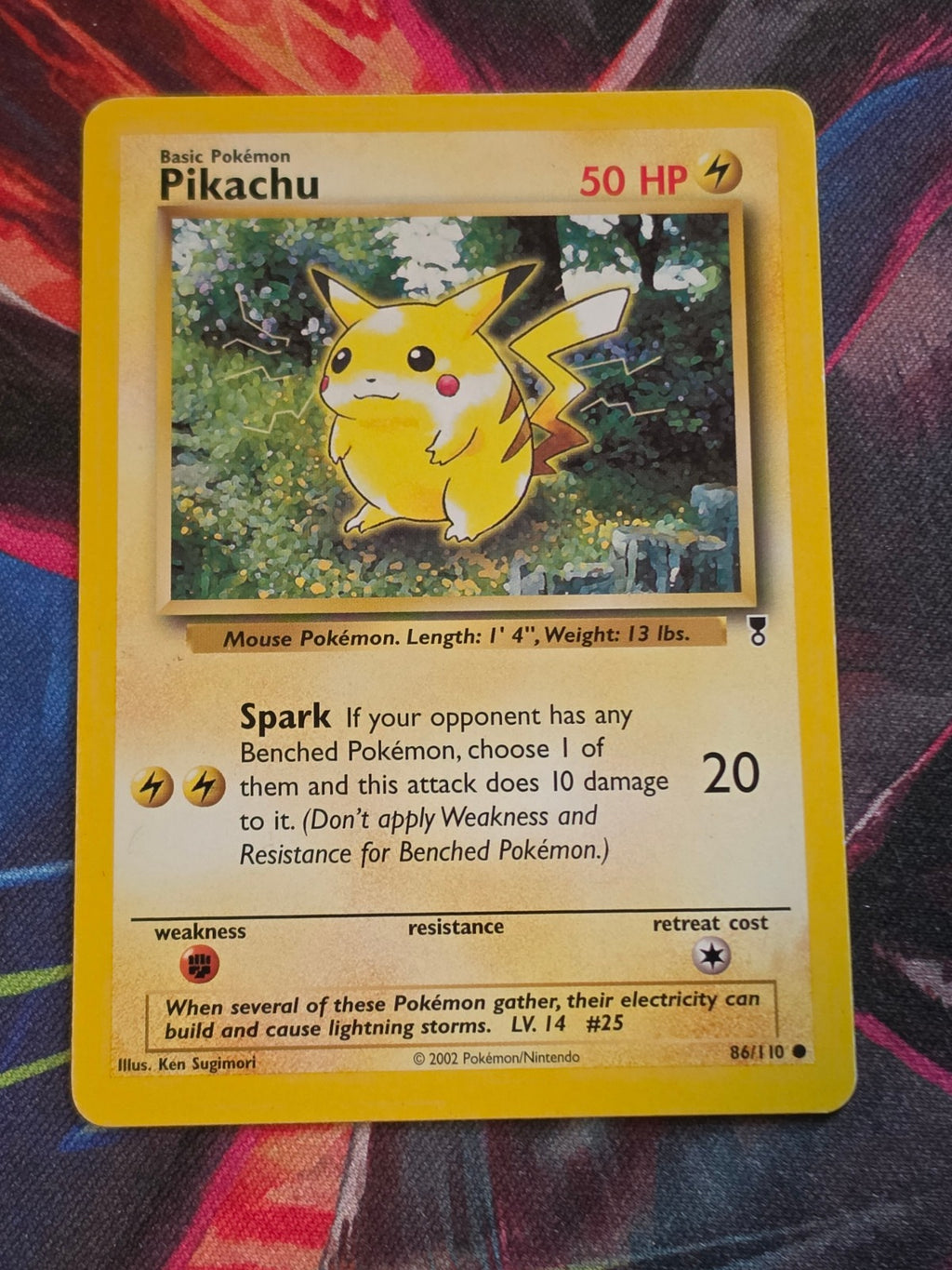 Pikachu Common Legendary Collection 086/110 LP Pokemon