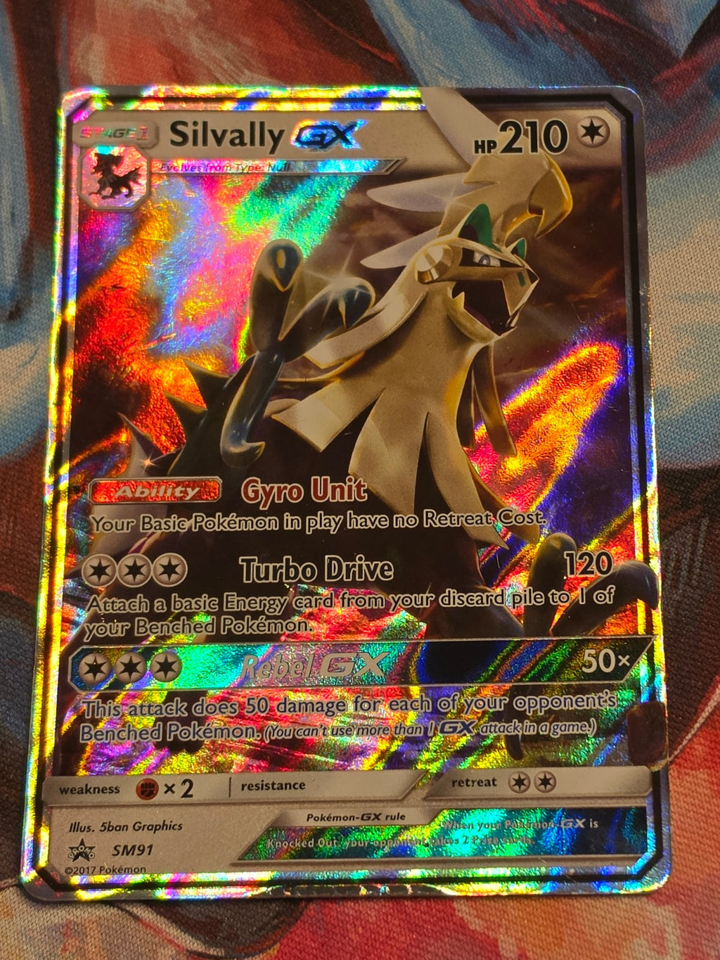 Silvally GX Promo SM Promos SM91 HP Pokemon
