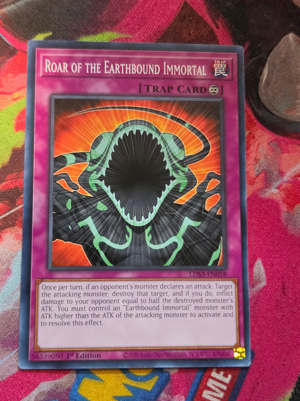 Roar of the Earthbound Immortal Common Legendary Duelists: Season 3 LDS3-EN058 LP