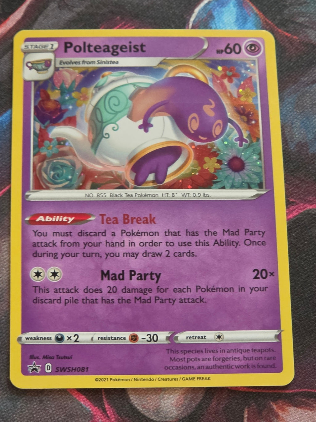 Polteageist - SWSH081 - SWSH: Sword & Shield Promo Cards - Promo - NM Pokemon