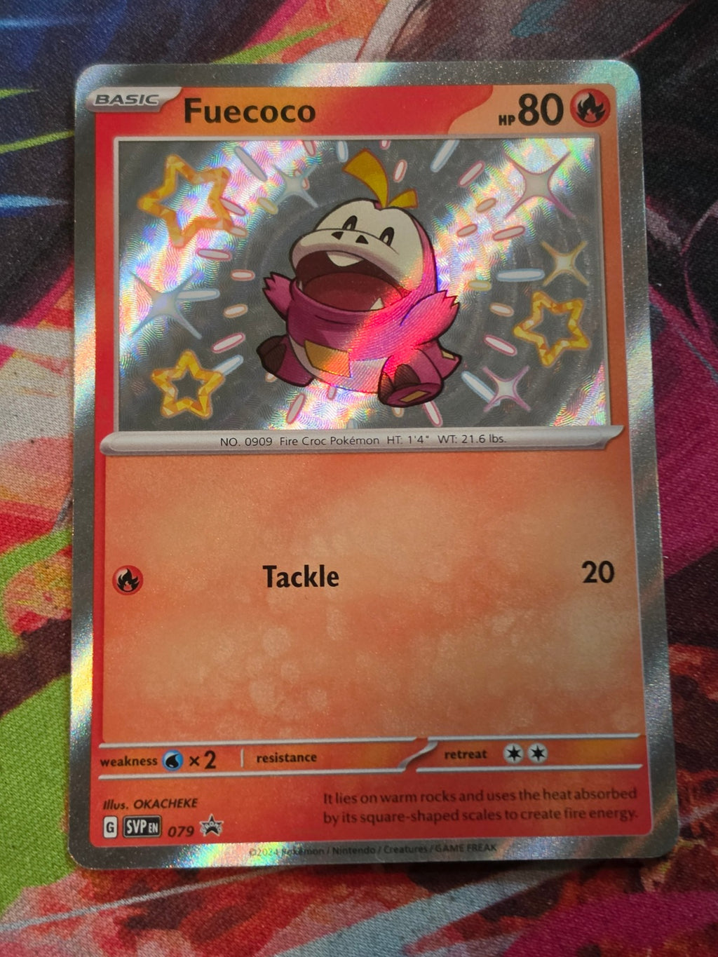 Fuecoco - 079 - SV: Scarlet & Violet Promo Cards - Promo - NM Pokemon