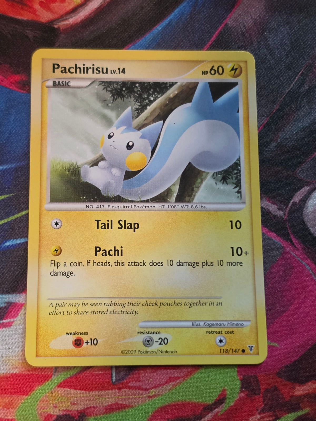 Pachirisu Common Supreme Victors 118 LP Pokemon