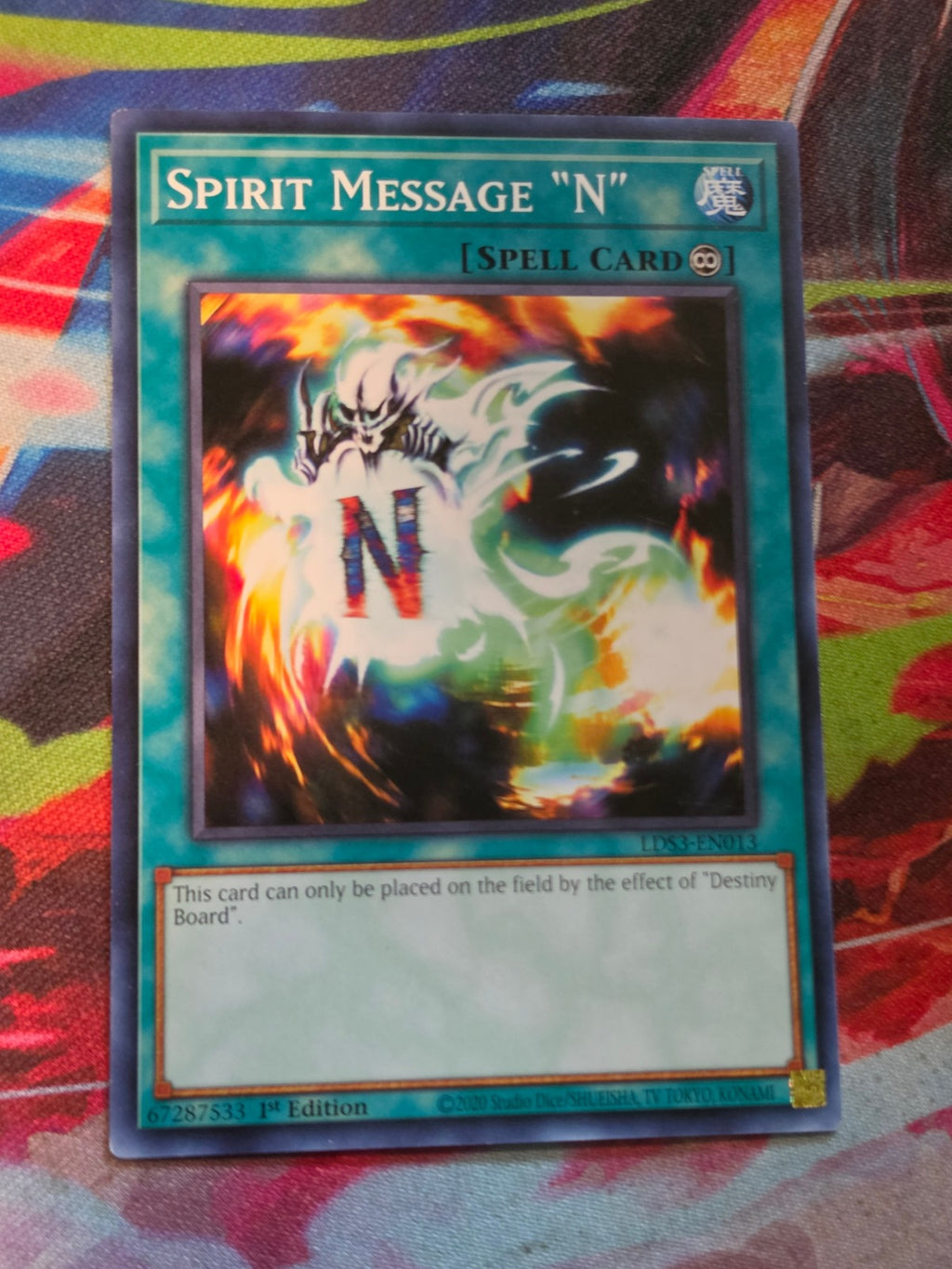 Spirit Message "N" Common Legendary Duelists: Season 3 LDS3-EN013 LP