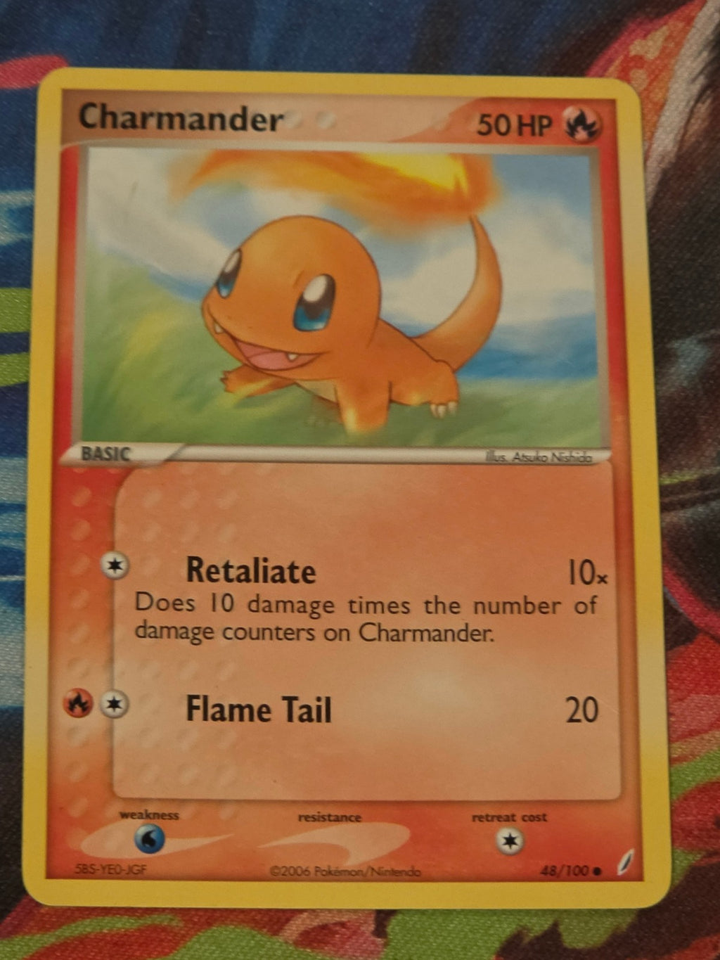 Charmander Common EX Crystal Guardians 48/100 NM-/LP+ Pokemon