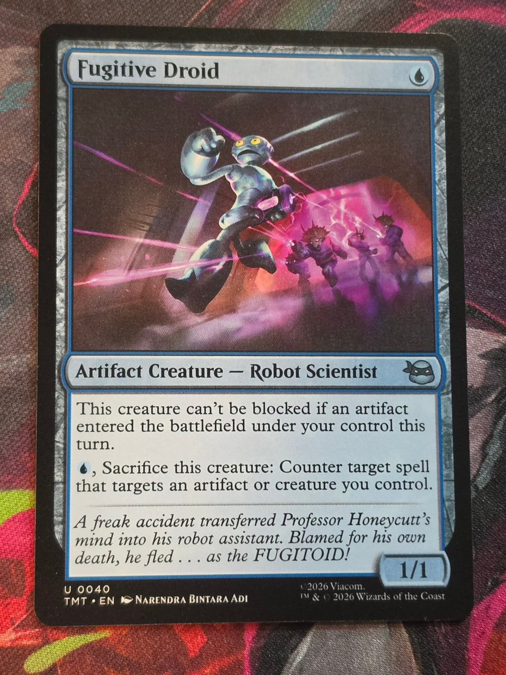 Fugitive Droid - 40 - Teenage Mutant Ninja Turtles - U - NM MTG
