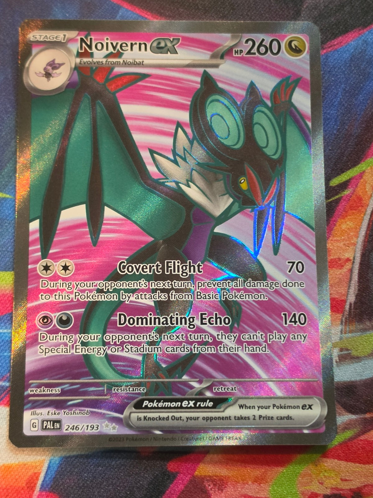 Noivern ex Ultra Rare SV02: Paldea Evolved 246/193 LP+ Pokemon