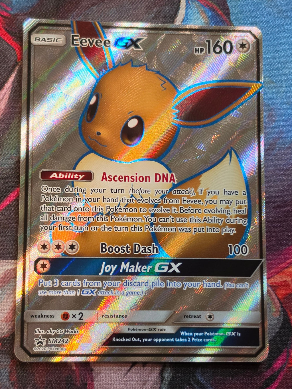 Eevee GX Promo SM Promos SM242 NM Pokemon