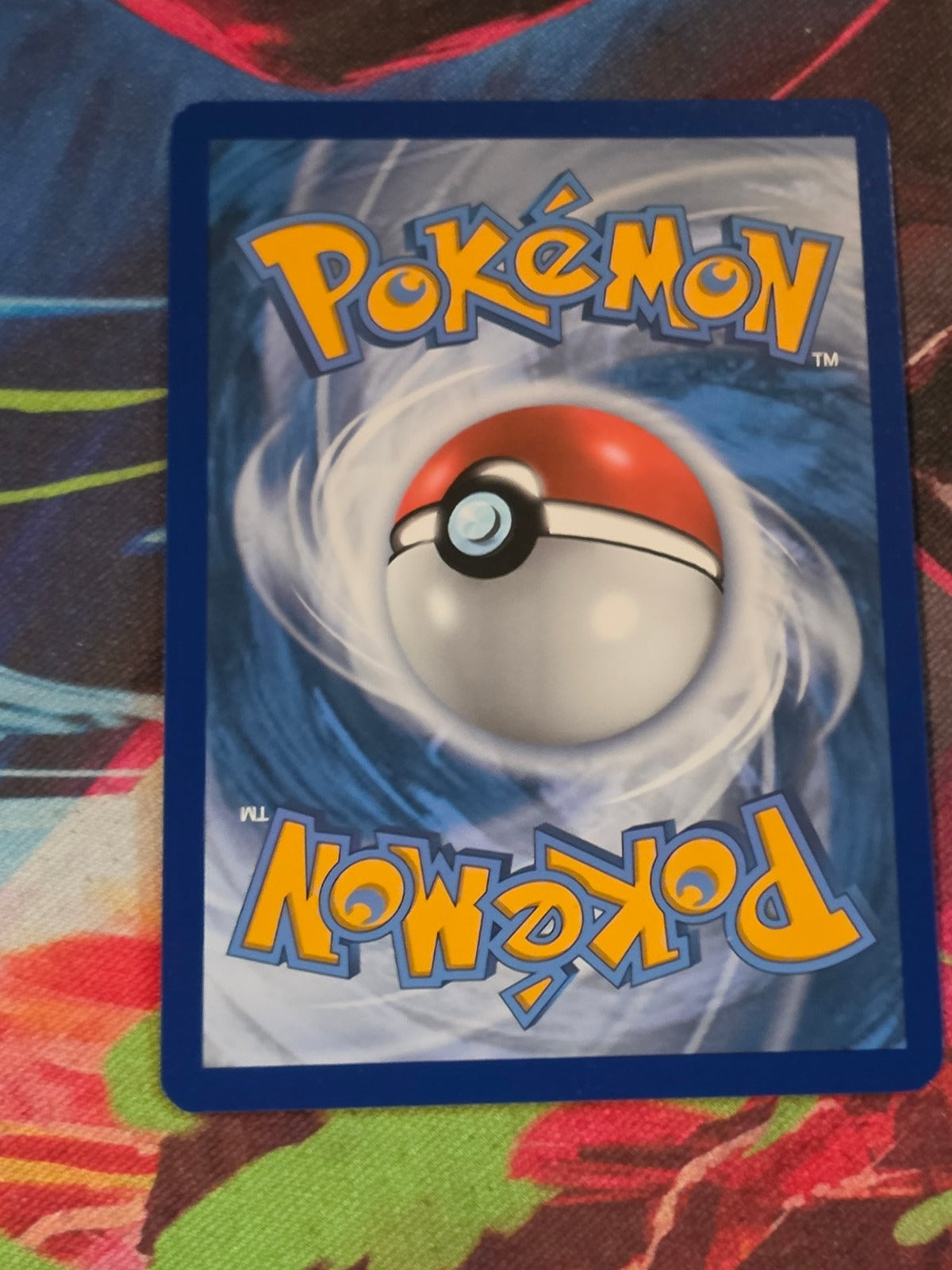 Lugia Reverse Holo Rare Vivid Voltage 132/185 NM Pokemon (Back)