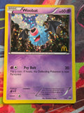 Woobat Holo Promo McDonald's Promos 2012 007/012 LP Pokemon