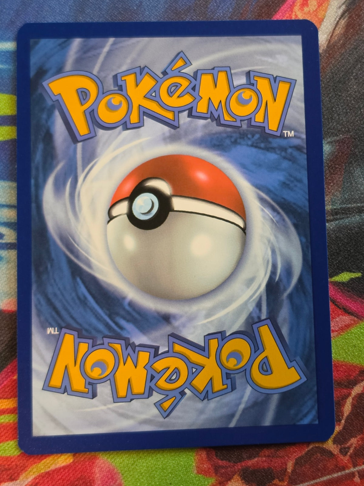 Ethan's Typhlosion Illustration Rare SV10: Destined Rivals 190/182 NM Pokemon (Back)