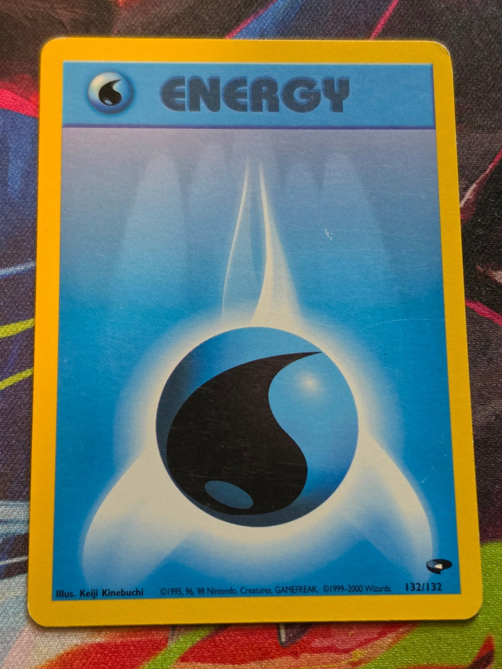 Water Energy - 132/132 - Gym Challenge - Common - Unlimited - LP Pokemon