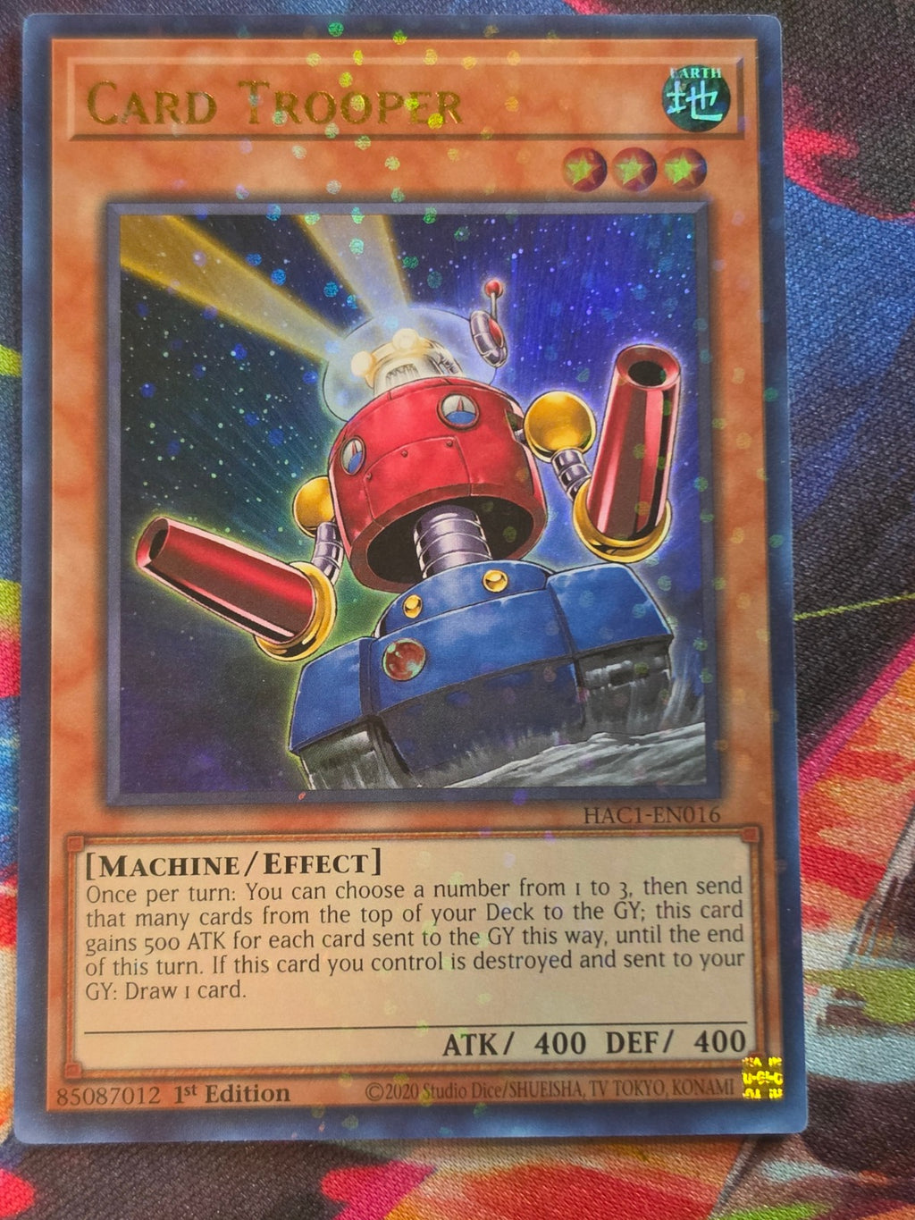 Card Trooper (Duel Terminal) Duel Terminal Technology Ultra Rare Hidden Arsenal: Chapter 1 HAC1-EN016 LP