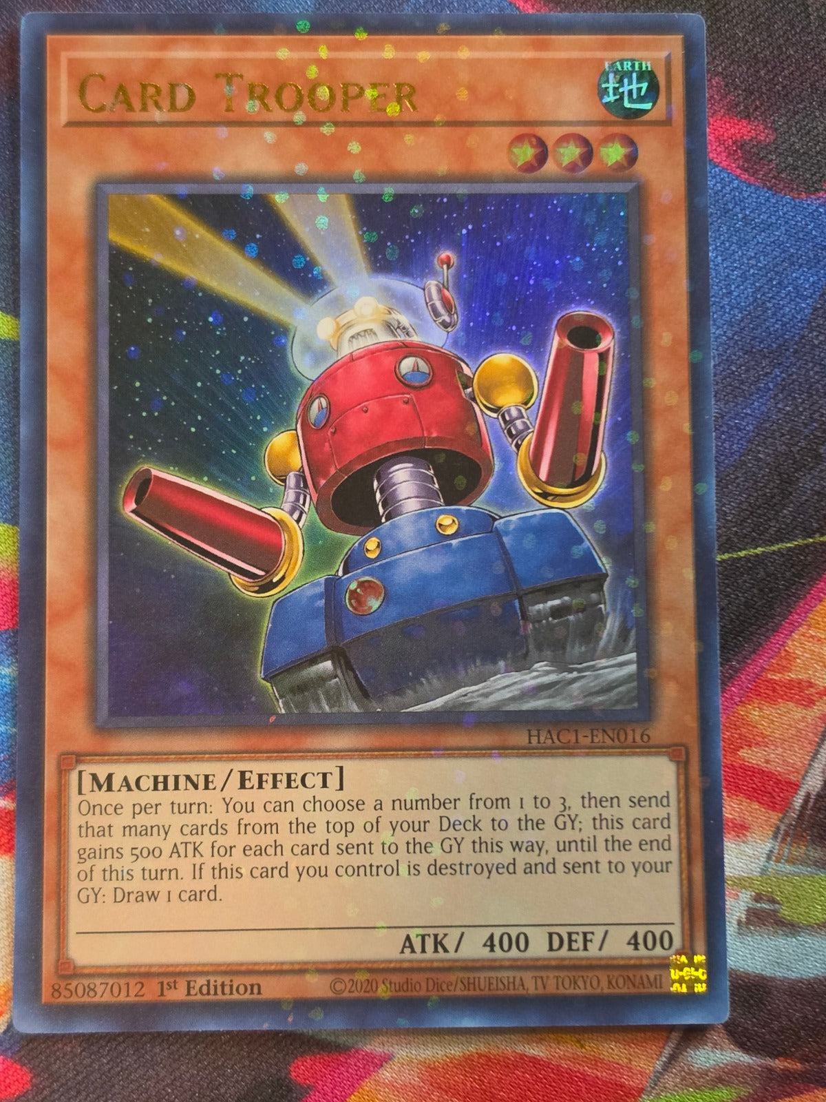Card Trooper (Duel Terminal) Duel Terminal Technology Ultra Rare Hidden Arsenal: Chapter 1 HAC1-EN016 LP