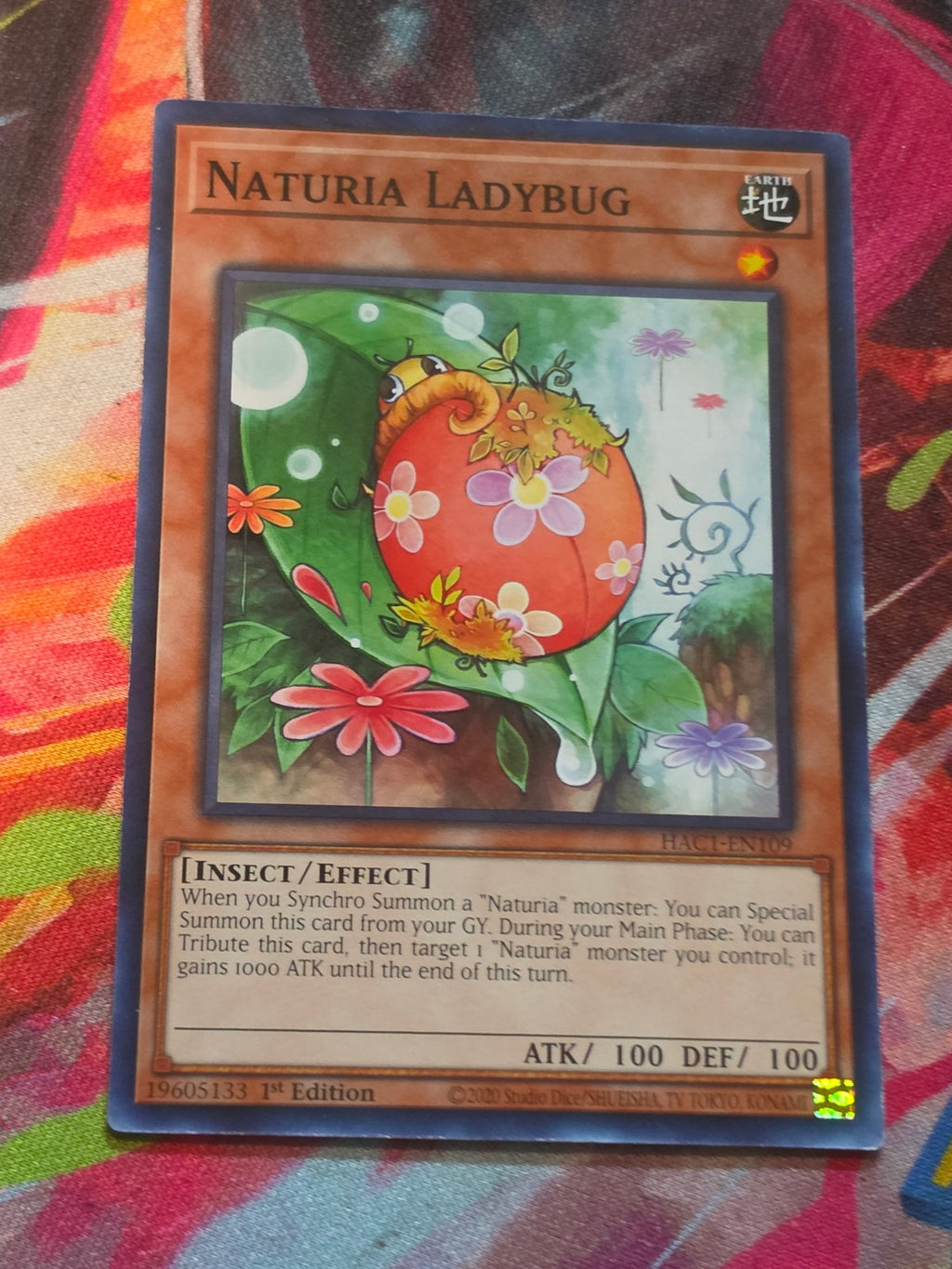 Naturia Ladybug Common Hidden Arsenal: Chapter 1 HAC1-EN109 LP