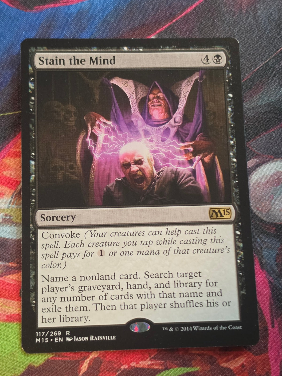 Stain the Mind - 117 - Magic 2015 (M15) - R - LP MTG