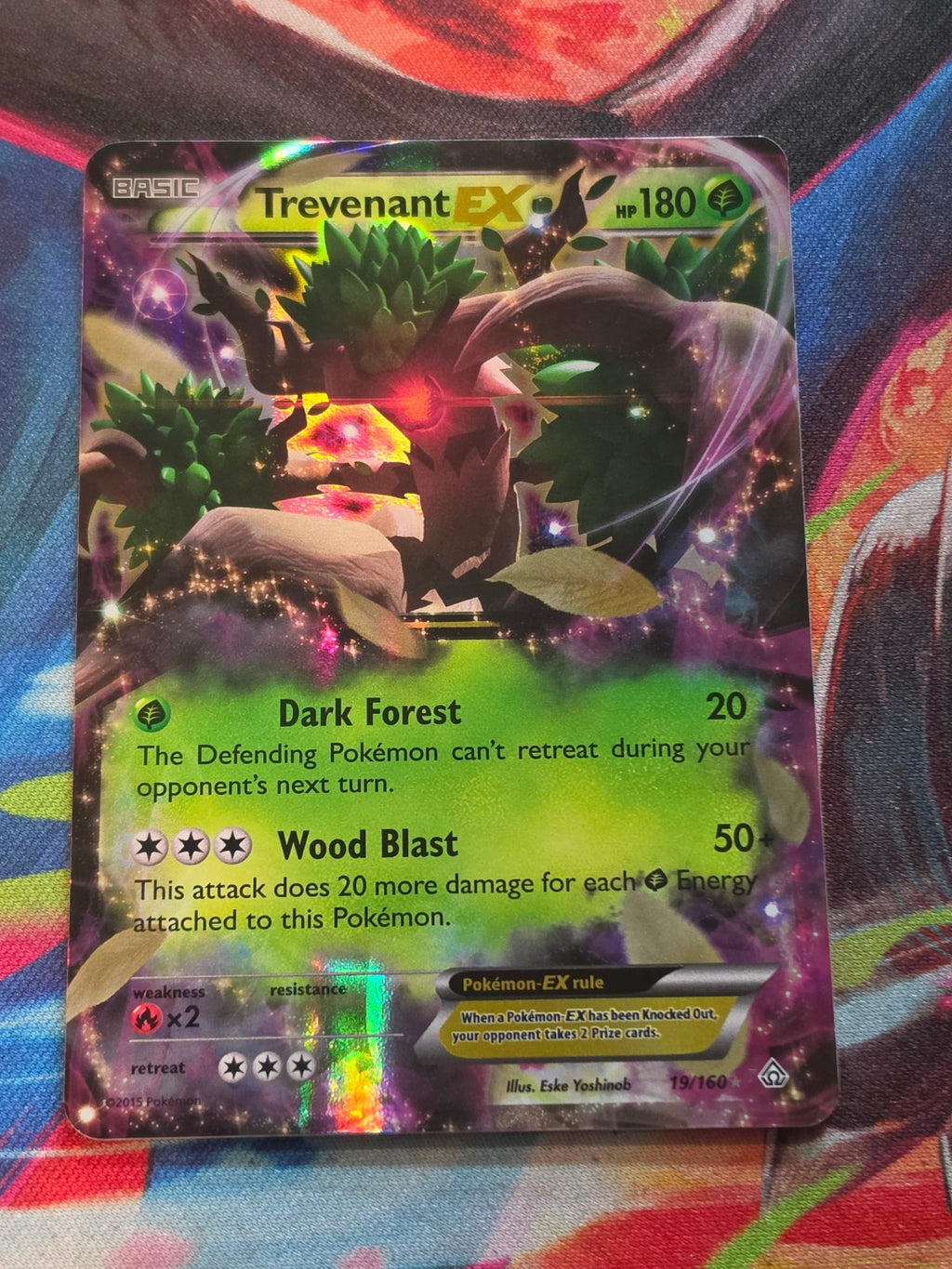 Trevenant EX Ultra Rare XY - Primal Clash 19/160 NM-/LP+ Pokemon