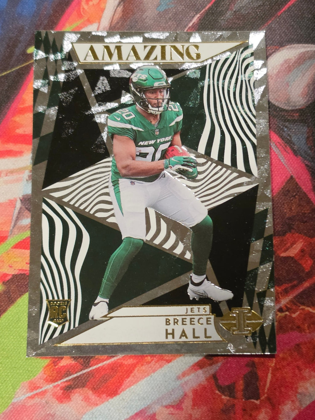 Breece Hall 2022 Panini Illusions - Amazing A-25 NM Football